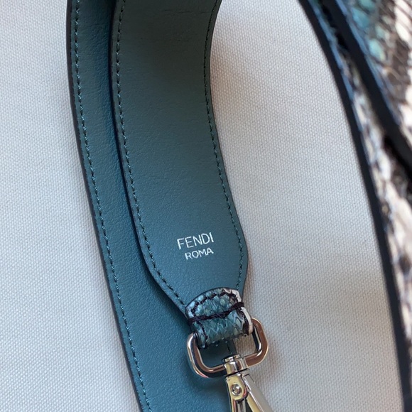 Fendi bag strap python - Picture 2 of 8